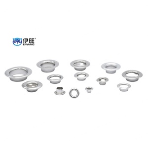 Ojales de Costura Plateados EWANG de Acero Inoxidable para Calzado - Product Image 1