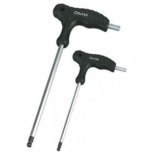 FERVI - 0856/08 Clé hexagonale à deux voies avec poignée anatomique en plastique-EAN 8012667187118 ALLEN KEYS BENT ALLEN KEYS (METRIC) - Product Image 1