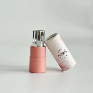 Tube en carton personnalisé à faible quantité minimale de commande (MOQ) avec logo, pour baume à lèvres cosmétique naturel. - Product Image 6