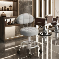 Chaise de barbier commerciale de qualité supérieure pour salon de coiffure et salle à manger mobiles Nail Spa offre de gros pour les salons de coiffure