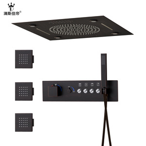 Disiximi Concealed Shower System 020-16ino-3mf App Control Led Color Changing Bathroom Shower Set - Product Image 5