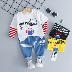 Vêtements en gros importés de Chine : T-shirts pour bébés garçons, modèles de col thaïlandais, design Baba - Product Image 4