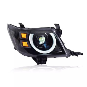 Đèn xe cho TOYOTA HILUX đèn pha ống kính máy chiếu 2008-2014 VIGO đầu đèn Led Đèn Pha DRL phụ kiện ô tô DRL Đèn - Product Image 1