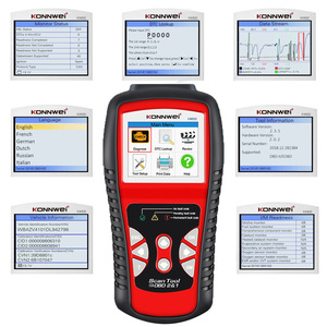 Fabrieksdirect Konwei KW830 Auto Diagnose <span class=keywords><strong>Scanner</strong></span> Codelezer Diagnose Gereedschap met 1 jaar garantie - Product Image 1