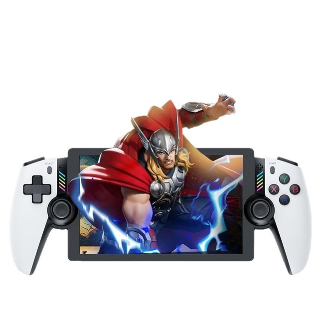 Cross-border Hot Sale M28 Handheld Game Console Linux OS No Battery Supports Large PS2 Games 3D Dual Joystick God War Classic