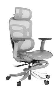 A008WXY 현대 인체 공학적 사무실 의자 조정 가능한 머리 받침 편안한 프리미엄 현대 패브릭 메쉬 계단 리프트 포함 - Product Image 2