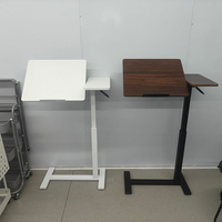 Table élévatrice Simple hydraulique réglable en hauteur ordinateur bureau réversible roues Portable mobile debout bureau
