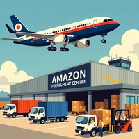 Services d'entrepôt pour Alibaba Shopping et fournisseurs d'expédition Sea Fba Logistics vers l'Arabie saoudite États-Unis Afrique du Sud Allemagne