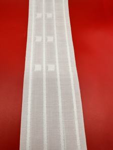 Регулируемая ширина, белая полиэфирная лента для штор, современный дизайн, моющаяся лента для штор, рельсов и аксессуаров - Product Image 6