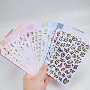 Fabricant de feuilles d'autocollants pour planificateur mignon personnalisé, feuilles d'autocollants kawaii découpées à la forme, feuilles d'autocollants en <span class=keywords><strong>feuille</strong></span> d'or pour journaux et planificateurs - Product Image 5