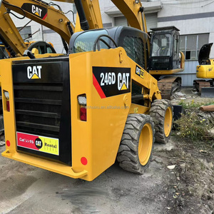 Good Condition Used CAT 246D Skid Steer <b>Loader</b> Original USA <b>Low</b> Hours - Product Image 2