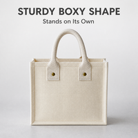 Sacs fourre-tout en toile de coton recyclé colorés, sacs de pique-nique et de courses pour l'extérieur, sacs en toile de coton vierges pour livres