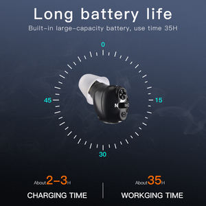 Lista de precios de audífonos invisibles baratos <span class=keywords><strong>para</strong></span> personas mayores, audífonos con grabadora de voz, función de audífono - Product Image 5