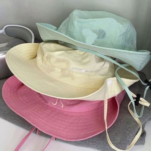 Outdoor Breathable Fisherman Summer Travel <b>Beach</b> Sun Tiene Capuchon <b>Women</b> Fishing Hiking Bucket <b>Hat</b> With Chin Strap - Product Image 2