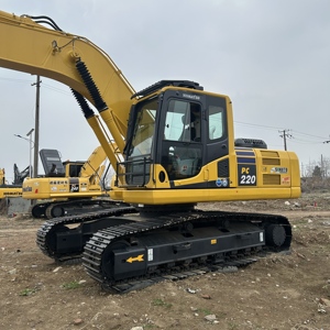 Excavadora Komatsu PC220 Usada, Máquina de Construcción Hidráulica de Gran Tamaño, 22 Toneladas, PC210 PC200 PC240, Excavadora Grande de Segunda Mano - Product Image 2