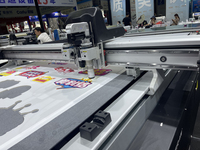 Flatbed Vibratie Mes Papier Honingraat Board Golfkarton Snijplotter Doos Snijmachine Flatbed Snijmachine