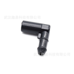 Raccord de tuyau d'eau à 90 degrés pour Vauxhall Zafira B Astra 13171805, en plastique noir, pour l'installation du tuyau de lave-glace - Product Image 5