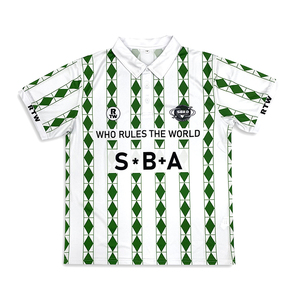 Uniforme de Fútbol Clásico Personalizado Unisex, Sublimado, para Club o Equipo, Camisetas de Fútbol Retro de Manga Corta y Transpirables - Product Image 2