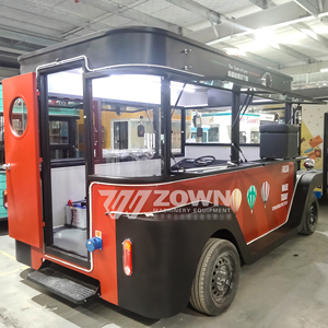 Carrito de Comida Eléctrico Personalizado de Fábrica, Camión de Comida Móvil con Mostrador de Servicio para Vendedores Ambulantes de Mercado Nocturno - Product Image 4