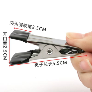 Pinza de Secado Antimarcas con Recubrimiento Plástico Galvanizado, Resistente al Viento, para <span class=keywords><strong>Ropa</strong></span>, Pinza Fija para Colgar <span class=keywords><strong>Ropa</strong></span>, Pinza Pequeña Individual para el Hogar - Product Image 3