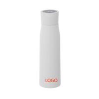 Bouteille thermos de stérilisation et de désinfection intelligente Bouteille d'eau autonettoyante Bouteille d'eau en acier inoxydable 316