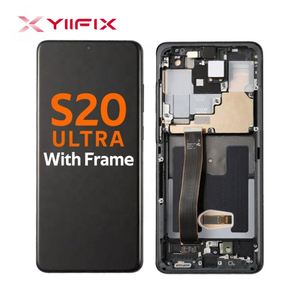 Pantalla LCD Original para Teléfono <span class=keywords><strong>S20</strong></span> Ultra 5G, Cristal Táctil, Digitalizador, Ensamblaje para Samsung Galaxy G988 - Product Image 1