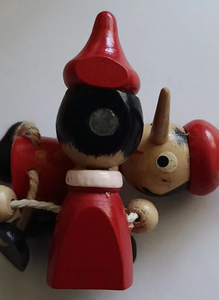 En bois Long Nez <span class=keywords><strong>Pinocchio</strong></span> Réfrigérateur Aimant Décoration De La Maison Marionnette Poupées 5CM - Product Image 2