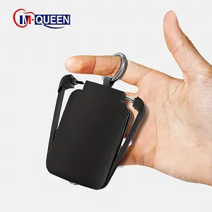 Petite banque d'alimentation mobile portable 2 en 1 OEM de taille de poche avec câble intégré 2000Mah Powerbank d'urgence avec lampe