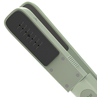 Fer à repasser et défroisseur vapeur portable 3-en-1 1200W, 2 niveaux de vapeur, vert, anti-brûlure à sec, réservoir d'eau 60ml
