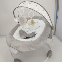 Ladida תינוק סדרן כיסאות תינוק מושב חשמלי מתקפל תינוק סדרן עם רטט ומוסיקה