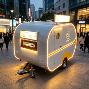Carrito de Café Único, Remolque Comercial para Pizza, Camión de Comida DOT para Hamburguesas - Product Image 1