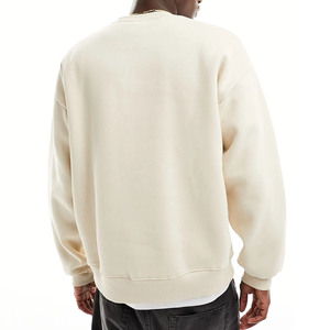 Grosir terbaik penjualan Crewneck bulu lengan panjang Pullover hoodie atasan musim gugur Fashion pakaian 2024
