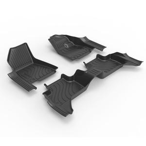 Ensemble complet antidérapant 5D TPE tapis de sol de voiture revêtement de cargaison pour <span class=keywords><strong>Volvo</strong></span> EX40 RHD SUV tapis de voiture repose-pieds tapis de coffre - Product Image 2
