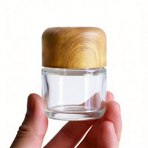 Frasco de vidrio CR a prueba de niños para pastillas y tabletas con tapa de doble rosca resistente, 1oz 3.5g 20dram 90ml - Product Image 2
