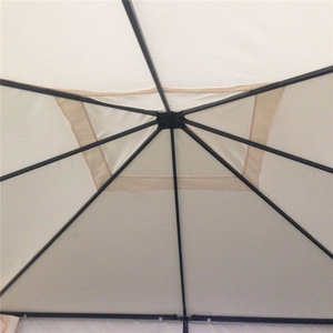 Pergola Tente 3x4m de Qualité en Promotion, Gazebo Métallique Extérieur Étanche à Double Toit Décoré pour Mariage - Product Image 3