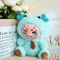 Peluche en vinyle Jouet animal en peluche personnalisé Fabricant de jouets en peluche Poupée en peluche personnalisée avec visage en vinyle Peluche personnalisée