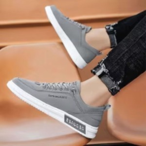 <b>Men's</b> 2026 Spring Retro Walking Shoes Lightweight Comfortable Arch Support Simple Flat Bottom Sneakers - Product Image 3