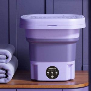 Lavadora Portátil Plegable Eléctrica de 8L, Mini Lavadora Todo en Uno para Ropa de Bebé con Centrifugado - Product Image 4