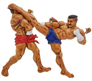 Смола 3D Муай Тай Бокс боевые искусства магнит на холодильник коллекция сувениров