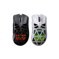 Souris de jeu photoélectrique Keywin New V3 légère, perforée, ergonomique, à 6 boutons, avec suivi optique, pour le jeu en trois modes, e-sport, RGB