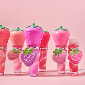 Juego de maquillaje labial para niños, bálsamo labial hidratante y caja de esmalte de gel de uñas, regalo para niñas, etiqueta privada impermeable, pintalabios para niños - Product Image 2