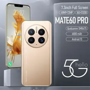 2022 New mate60 pro max 6.7-inch Global version original smartphone 16GB+512GB long standby time Android10.0 mobile phone