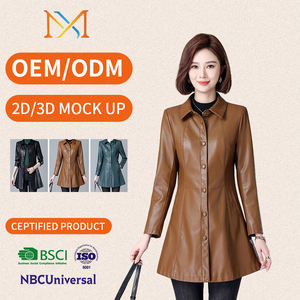 <span class=keywords><strong>เสื้อ</strong></span>โค้ทหนังแกะแท้เข้ารูปสไตล์เกาหลีสำหรับ<span class=keywords><strong>ผู้หญิง</strong></span>แจ็คเก็ตหนังยาวปาน<span class=keywords><strong>กลาง</strong></span>สไตล์ใหม่สำหรับคุณแม่วัย<span class=keywords><strong>กลาง</strong></span><span class=keywords><strong>คน</strong></span> - Product Image 4