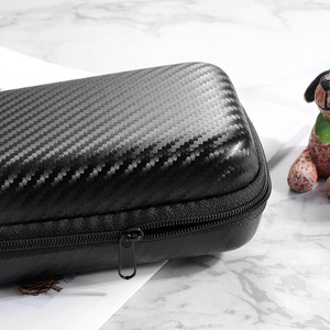 กล่องเก็บของดิจิตอล EVA คาร์บอนไฟเบอร์สีดำ ความจุ 5 กก. สำหรับบรรจุภัณฑ์อุปกรณ์อิเล็กทรอนิกส์ 3C - Product Image 1