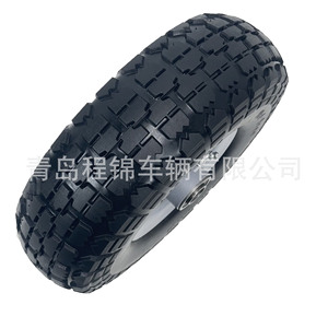 Roue pleine Qingdao Chengjin 4.103.50-4 pour chariot de jardin, tondeuse à gazon, brouette - Product Image 3