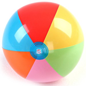 Pelota <span class=keywords><strong>de</strong></span> Playa Inflable <span class=keywords><strong>de</strong></span> PVC Colorida ATSPORTS |   Juguete <span class=keywords><strong>de</strong></span> <span class=keywords><strong>Baño</strong></span> y Piscina <span class=keywords><strong>de</strong></span> 6 Paneles con <span class=keywords><strong>Colores</strong></span> Vibrantes, Logotipo Personalizable y Portátil - Product Image 1