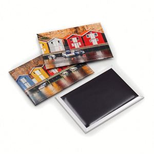 China Manufacturer Tourist Souvenir Customized Photo Design Mallorca Tin Plate <b>Fridge</b> Magnet - Product Image 5