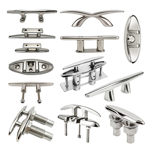 316 Edelstahl Marine-Klampen, poliert, widerstandsfähige Ersatzteile für Boote - Product Image 1