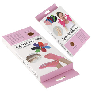 Caja de cartón para calzado con impresión, embalaje para plantillas, diseño exquisito y sencillo, para calcetines, guantes y ropa infantil, en colores. - Product Image 4