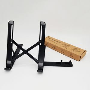 Soporte Plegable 2 en 1 de Plástico para Laptop y Teléfono, Ajustable en Altura, para Dispositivos de 10 a 15.6 Pulgadas - Product Image 6